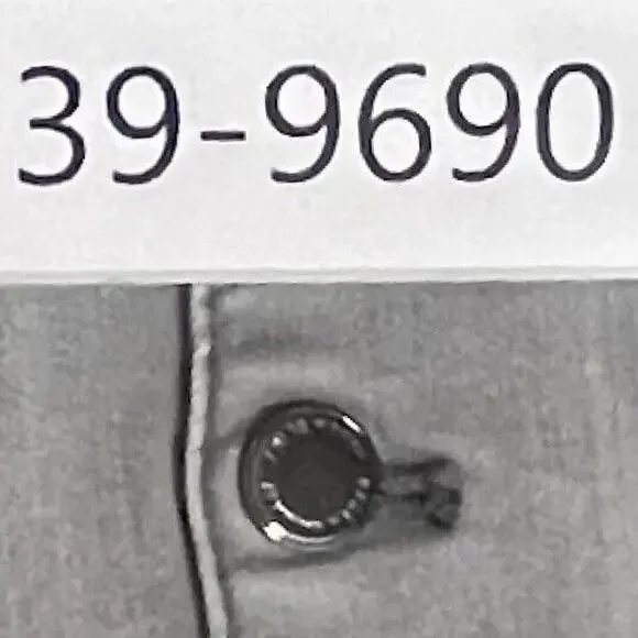 White House Black Market Jeans Womens Size 6S Gray Skinny Ankle Side Zip Stretch - Picture 12 of 12